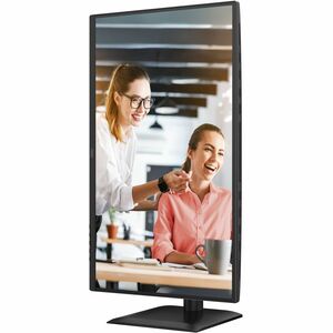 AOC Q27E4CV 27" Class WQHD LED Monitor - 16:9 - Black - 68.6 cm (27") Viewable - In-plane Switching (IPS) Technology - WLE
