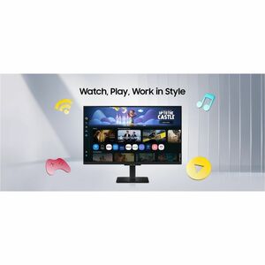 Monitor LED intelligente Samsung S32FM500EU 812,8 mm (32") Class Full HD - 16:9 - Nero - 81,3 cm (32") Viewable - Vertical