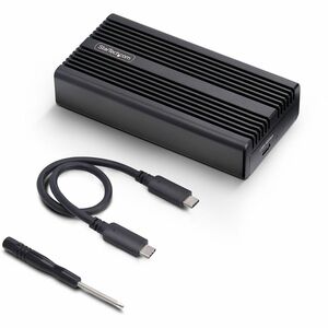 StarTech.com USB4 M.2 NVMe Enclosure, 40Gbps, External USB-C/Thunderbolt NVMe SSD Enclosure, B+M/M-Key - Ultra-fast USB4 N