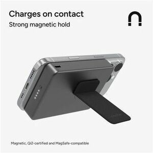 mophie powerstation Power Bank - For Smartphone, Headphone, Tablet PC - 10000 mAh - 20 W - USB Type-C Connector - Qi2 Cert