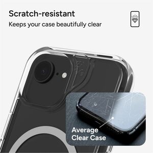 ZAGG Crystal Palace Kickstand. Etui-Typ: Cover, Markenkompatibilität: Apple, Kompatibilität: iPhone 17e/16e/15/14/13, Maxi