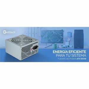 FUENTE DE PODER GETTTECH 550W