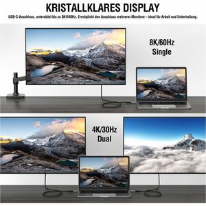 4smarts 541438. Kabellänge: 1,5 m. Anschluss 1: USB C, Anschluss 2: USB C, USB-Version: USB4 Gen 2x2, Max. Datenübertragun