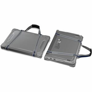Carcaza deslizante Extreme Shell-F2 para HP Fortis ProBook X360 G11 y G10 de 11" (gris/transparente)