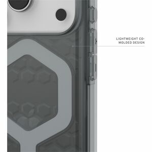 Urban Armor Gear Essential Armor iPhone 17 Pro Case - Ash - For Apple iPhone 17 Pro Smartphone - Hex - Ash - Drop Resistan