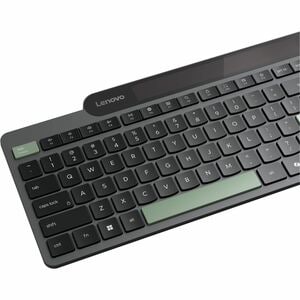 Lenovo Keyboard - Wireless Connectivity - Nordic - Black - Plunger Keyswitch - Bluetooth - 5.1 - 108 Key(s) - Windows 10, 