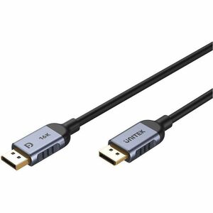 2M DisplayPort 2.1 Cable 16K 60Hz & 8K 120Hz 4K240Hz Grey UNITEK Gift Box