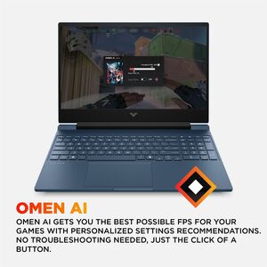 VICTUS 15-fa2001ns 39.6 cm (15.6") Gaming Notebook - Full HD - 144 Hz - Intel Core 5 210H - 16 GB - 512 GB SSD - Performan