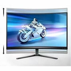 PHILIPS EVNIA 27M2C5200W Curved 280Hz Gaming Monitor. 27in VA Curved 1500R FHD 1920x1080 16:9 300nits 0.3ms 280Hz 2xHDMI D