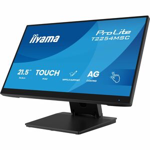 iiyama ProLite T2254MSC-B2AG 1 Zoll Class LED-Touchscreen-Monitor - 16:9 Format - 4 ms Reaktionszeit - 2,2 cm (0,8 Zoll) V
