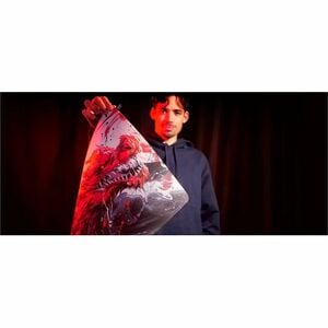 XTRFY GP6 Large Gaming Mouse Pad - 400 mm x 460 mm x 4 mm Dimension - Black - Natural Rubber - Mouse