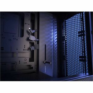 Corsair FRAME Carcasa para computdora - Mini ITX, Micro ATX, ATX, EATX Placa base admitida - Media Torre - Acero, Plástico