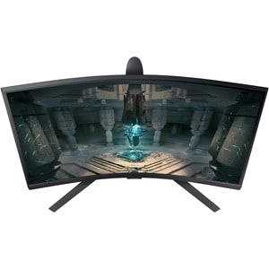 Monitor inteligente LED de juegos Samsung Odyssey G6 S32BG650EL 32" (81.3cm) Class WQHD Pantalla curva - 16:9 - Negro - 32