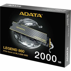 Adata LEGEND 860 SLEG-860-2000GCS 1.95 TB Solid State Drive - M.2 2280 Internal - PCI Express NVMe (PCI Express NVMe 4.0 x