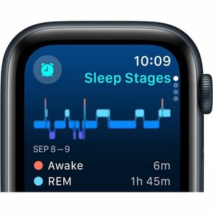 Apple Watch SE Smart Watch - 40mm Case Height - 34mm Case Width - Media noche Case Color - Tinta Band Color - Aluminio Cas