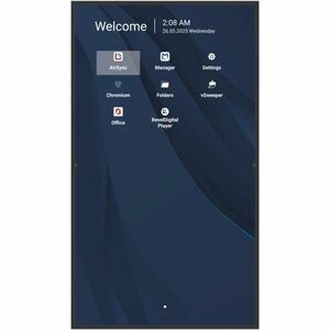 ViewSonic ViewBoard CDE5531-1C 1386.84 mm LCD Digital Signage Display - 24 Hours/7 Days Operation - Energy Star - Thin Fil