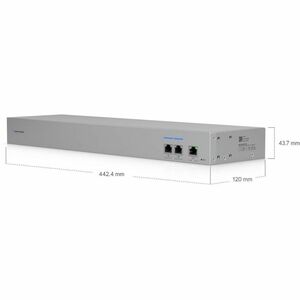 Ubiquiti WAN Switch RJ45 - 3 Ports - Manageable - 10 Gigabit Ethernet - 10GBase-T - 2 Layer Supported - 18 W Power Consump