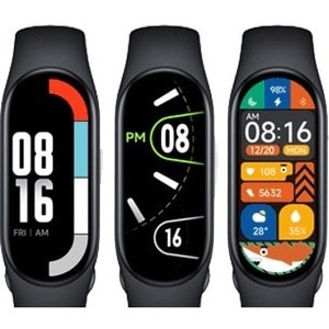 MI Smart Band 7 Pulsera inteligente - Negro Body Color - Aleación de aluminio, Vidrio templado Body Material - Termoplásti