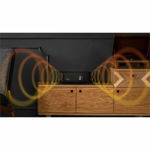 Epson Lifestudio 3LCD Projector - 16:9 - Portable, Ceiling Mountable - Black - High Dynamic Range (HDR) - Front, Rear, Cei