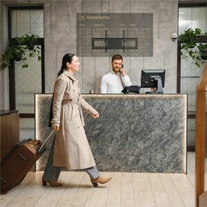 CTA Digital Wall Mount for Flat Panel Display, Curved Screen Display, TV, Digital Signage Display - 43" to 90" Screen Supp