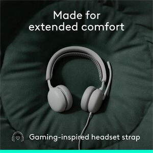 Logitech Zone Wired 2 for Business - Noise-Canceling Headset with Adaptive Hybrid ANC, Microsoft Teams Certified, USB-C wi
