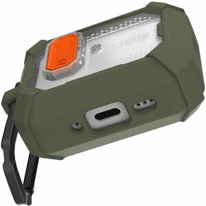 Urban Armor Gear Plasma Carrying Case Apple AirPods Pro 3 - Olive - Shock Resistant, Drop Resistant, Scratch Resistant, Sh