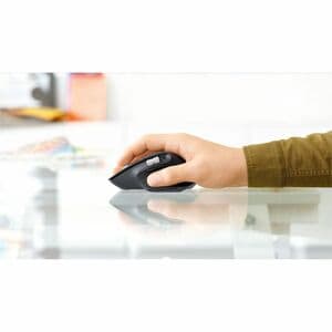 Logitech MX MASTER 3S Rato - Bluetooth/Radiofrequência - USB tipo A - 7 Taste(n) - Grafite - Sem fios - 10 m - 2,40 GHz - 