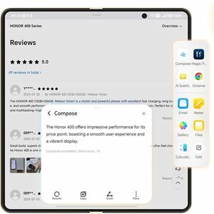 Honor Magic V5 512 GB Smartphone - 20,2 cm (8 Zoll) Flexibler faltbarer Bildschirm LTPO OLED - Octa-Core (OryonDual-Core 4