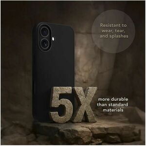 dbramante1928 ApS Roskilde Case for Apple iPhone 17 Smartphone - Midnight - Soft-touch - Stain Resistant, Scratch Resistan