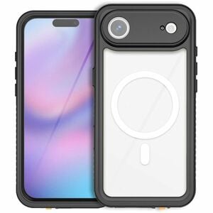 4smarts Stark Robust Tasche für 16,8 cm (6,6 Zoll) Apple iPhone 17 Air Smartphone - Transparent, Schwarz - Gummi, Polycarb