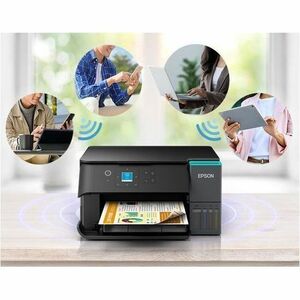 Epson L4360 Wired & Wireless EcoTank Inkjet Multifunction Printer - Colour - Copier/Printer/Scanner - 4800 x 1200 dpi Prin