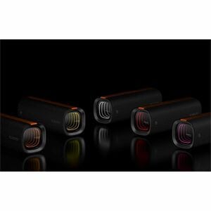 MI Sound Party MDZ-39-DB Portable Bluetooth Speaker System - 50 W RMS - Black - Surround Sound - Near Field Communication 