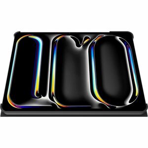 Gecko Covers Carrying Case (Book Fold) for 33 cm (13") Apple iPad Pro 13 (2024) Tablet - Black - Moisture Resistant - Cact