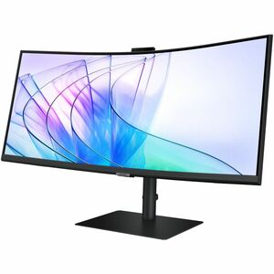 Samsung ViewFinity S6 S34C650VEE 34" Class Webcam UW-QHD Curved Screen LCD Monitor - 21:9 - Black - 34" Viewable - Vertica