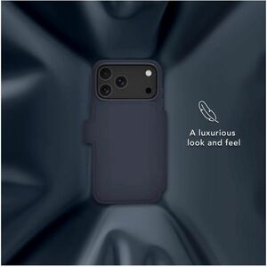 dbramante1928 ApS Lynge Carrying Case (Wallet) Apple iPhone 17 Pro Max Smartphone - Deep Water - Stain Resistant - Plastic