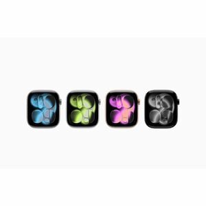 Apple Watch Series 11 Smart Watch - 46 mm Case Height - 39 mm Case Width - Space Gray Case Color - Black Band Color - Alum