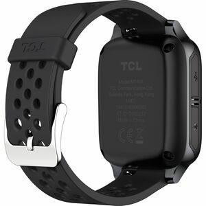 TCL MOVETIME MT46X Smartwatch - Kinder - Schwarz, Grau Body Color - Wireless LAN - 4G - Kamera, Push-Benachrichtigung, SMS
