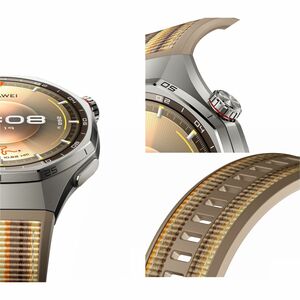Huawei WATCH GT 6 Pro Smart Watch - 45.60 mm Case Height - 45.60 mm Case Width - Brown Body Color - Brown Band Color - Tit