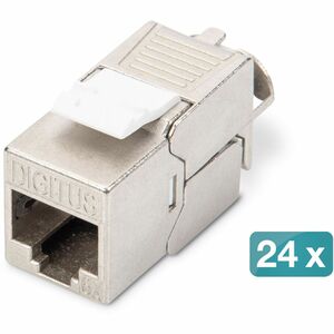 Digitus 24 Anschluss/AnschlüsseNetzwerk-Patchfeld - Kategorie 6a, Kategorie 6, Kategorie 5e - Verdrilltes Doppelkabel - Sc