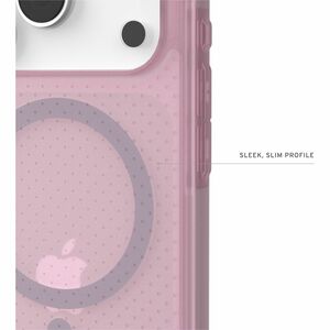 Urban Armor Gear DOT Rugged Case for Apple iPhone 17 Pro Smartphone - Lilac Purple, Translucent - Anti-slip, Drop Resistan