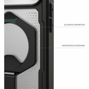 Urban Armor Gear Plasma XTE Case for Apple iPhone 17 Pro Max Smartphone - Black, Clear - Crack Resistant, Drop Resistant, 