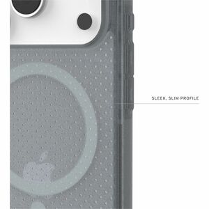 Urban Armor Gear DOT Rugged Case for Apple iPhone 17 Pro Smartphone - Ash, Translucent - Anti-slip, Drop Resistant, Impact
