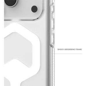 Urban Armor Gear Plyo Case for Apple iPhone 17 Pro Smartphone - Ice/White - Drop Resistant, Impact Resistant, Scratch Resi