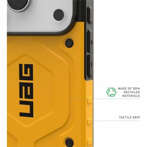 Urban Armor Gear Pathfinder Rugged Case for Apple iPhone 17 Pro Smartphone - Heritage Yellow - Drop Resistant, Impact Resi
