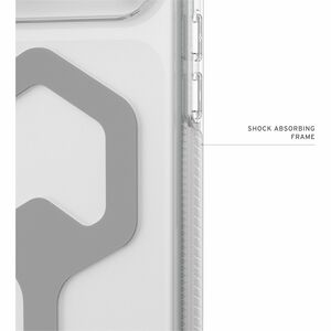 Urban Armor Gear Plyo Case for Apple iPhone 17 Pro Max Smartphone - Ice/Silver - Drop Resistant, Impact Resistant, Scratch