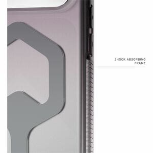 Urban Armor Gear Plyo Case for Apple iPhone 17 Pro Max Smartphone - Black, Clear Ombré - Drop Resistant, Impact Resistant,