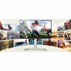 LG UltraFine 27UP850K-W 27" (68.6 cm) Class 4K UHD LCD Monitor - 16:9 - White - 27" (68.6 cm) Viewable - In-plane Switchin