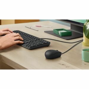 Logitech M86 鼠标 - A 型 USB - 光学机械 - 3 按钮 - 黑色 - 1 - 电缆 - 8000 dpi