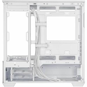 ASUS Prime AP202 MicroATX Case with Tempered Glass (White)