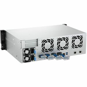 QNAP TS-H1655XEU-RP-8G 16 x Total Bays SAN/NAS Storage System - 4 GB Flash Memory Capacity - Intel Atom C5125 Octa-core (8